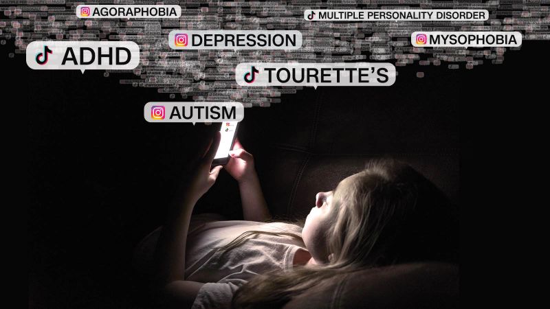 Youngsters are using social media to diagnose themselves with ADHD, autism and further. Mom and father are alarmed